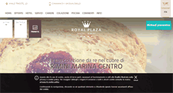 Desktop Screenshot of hotelroyalplaza.it