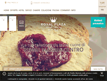 Tablet Screenshot of hotelroyalplaza.it