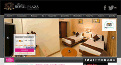 Desktop Screenshot of hotelroyalplaza.in